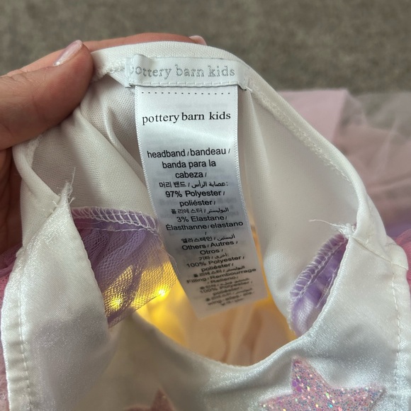Pottery Barn Light up Unicorn Tutu costume with wings - Picture 4 of 9